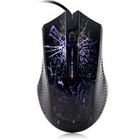 GAMING MOUSE 3-BUTTON COLORFUL BACKLIGHT 1600DPI OPTICAL USB WIRED - BRAND NEW $15.99
