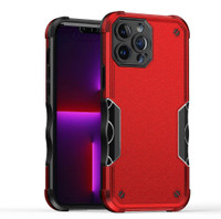 iPhone 15 Pro Max Exquisite Tough Shockproof Hybrid Case Cover - Red