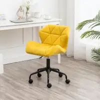 Ivy Bronx Tufted Adjustable Swivel Office Chair