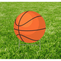Trinx Basketball Yard Garden Stake