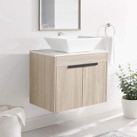 Hokku Designs Solid Wood Bathroom Cabinet