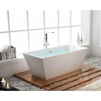 Dowell 67" x 31" Freestanding Soaking Bathtub