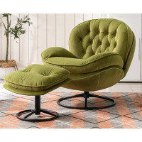 Mercer41 Modern Lounge Soft Velvet Leisure Sofa Chair
