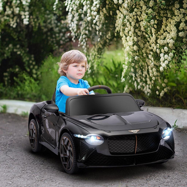 12V ELECTRIC RIDE ON CAR WITH BUTTERFLY DOORS, 3.1 MPH KIDS RIDE-ON TOY FOR BOYS AND GIRLS WITH REMOTE CONTROL, SUSPENSI in Toys & Games - Image 2
