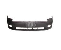 Bumper Front Ram 1500 2011-2012 Primed Black With Sport Model With Fog Lamp Hole Capa , CH1000973C
