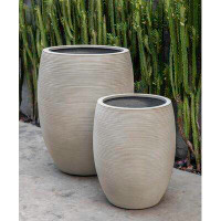 Campania International Haley Fibre Clay Composite Pot Planter