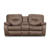 Southern Motion Avalon 78" Genuine Leather Pillow Top Arm Reclining Loveseat