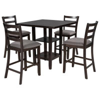 Red Barrel Studio Classic Dining Table Set 1 Set Of 5