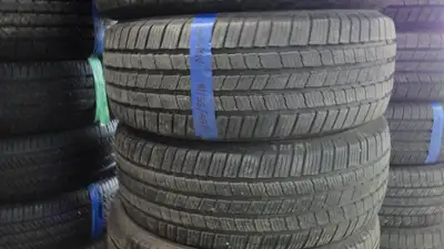 255 55 18 2 Michelin Latitude Used A/S Tires With 90% Tread Left
