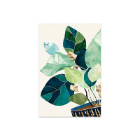 Bay Isle Home™ Indigo Plant II by SpaceFrog Designs - Unframed Graphic Art