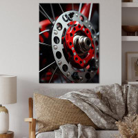 17 Stories Bicycle Pedals And Patterns - Bicycle Metal Art Print
