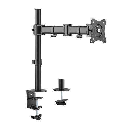 DESK MOUNT FOR LCD MONITOR MONITORS 13-27 IN SCREENS SINGLE ARM MONITOR MOUNT $25 DOUBLE ARM MONITOR MOUNT $40 in Monitors in City of Toronto