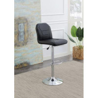 Ivy Bronx BAR STOOL In Faux Leather