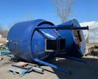 Cone Bottom Carbon Steel Hopper Tank