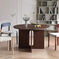 Hokku Designs Nordic solid wood round table ash wood round table