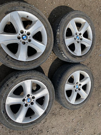 255/50R19 set of 4 Rims summer &amp; Tires that came off a 2007 BMW X3