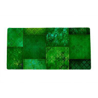 East Urban Home ECLECTIC BOHEMIAN PATCHWORK Desk Mat By East Urban Home