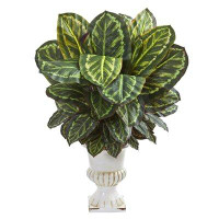 Charlton Home 33" Artificial Foliage Plant in Urn