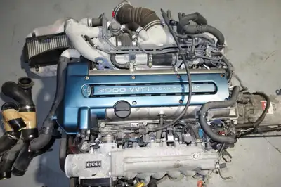 2JZ-GTE TOYOTA ARISTO Engine SUPRA TWIN TURBO VVTI ENGINE TRANSMISSION ECU JDM 2JZGTE Low Mileage Japan Import