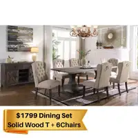 Extendable Dining Set !! Cash on Delivery !! Reliable Shipping Available !!