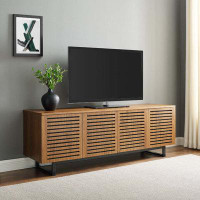 Modway Parker 73" TV Stand In Walnut