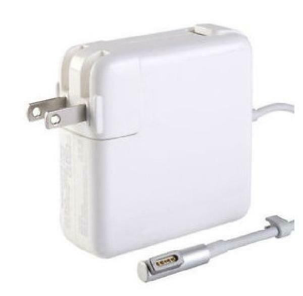 For Apple - 14.5V - 3.1A - 45W - Magsafe 1 L Shape Connector Replacement Laptop AC Power Adapter - White in System Components