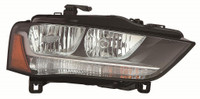 Head Lamp Passenger Side Audi A4 2012-2014 Sedan/Wgn Halogen From 5/31/12 High Quality , AU2503175