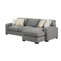 Hokku Designs Breydon 107.8" Wide Right Hand Facing Sofa & Chaise