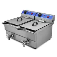 Counter Top Electric Fryer 20L with 2 Tank | Restaurant Equipment | Fast Food
