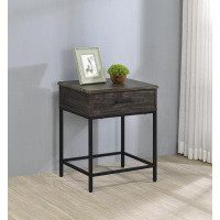 17 Stories Esma 24'' tall End Table with Storage