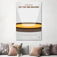 East Urban Home Hot Tub Time Machine Minimal Movie Poster