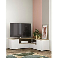 Ebern Designs Danilynn Corner TV Stand for TVs up to 55"