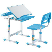 Mount-it Mount-It! Kids Desk and Chair Set, Height Adjustable Ergonomic Children's School Workstation