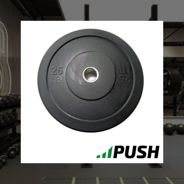 DISCOUNTED  160lb HD Bumper Plate Set in Exercise Equipment in Ottawa - Image 3