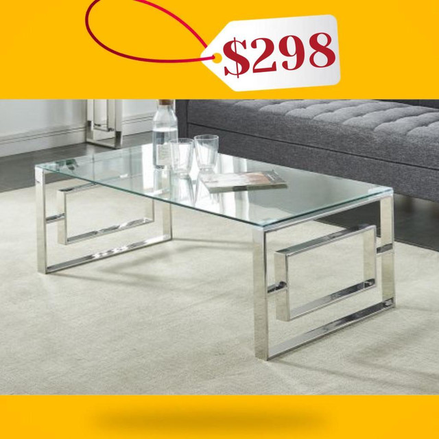 Silver Coffee Table on Discount !! in Coffee Tables in Mississauga / Peel Region