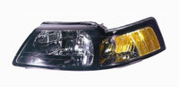 Head Lamp Driver Side Ford Mustang Cobra 2001-2004 Black Bezel High Quality , FO2502177