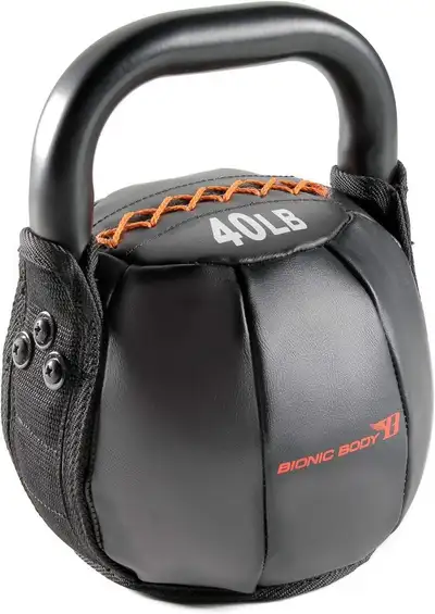 LOWEST PRICE TODAY! Body Soft Kettlebell with Handle - Weightlifting, Conditioning, FREE Fast Delivery