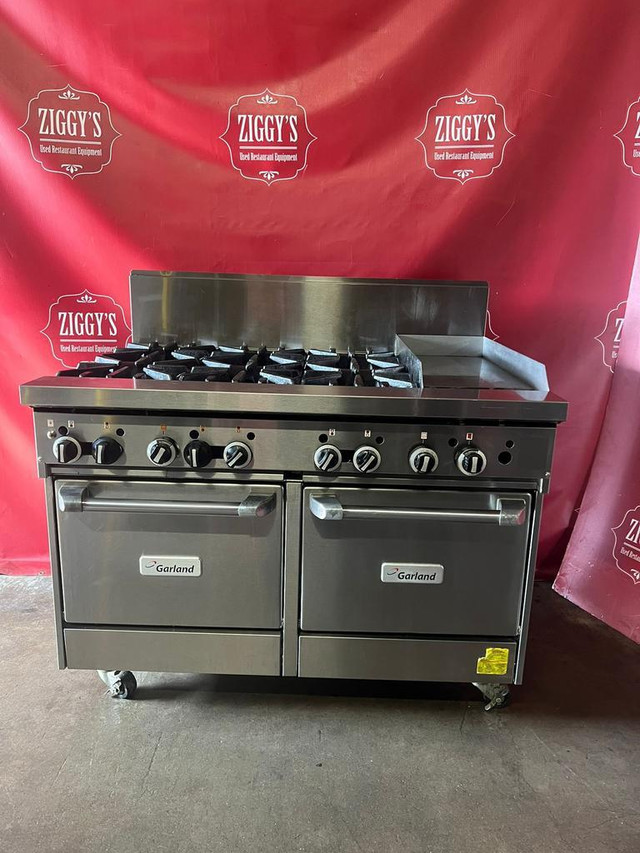 48” garland 6 burner stove with 12” griddle and ovens only $3995 ! Cash ship in Industrial Kitchen Supplies