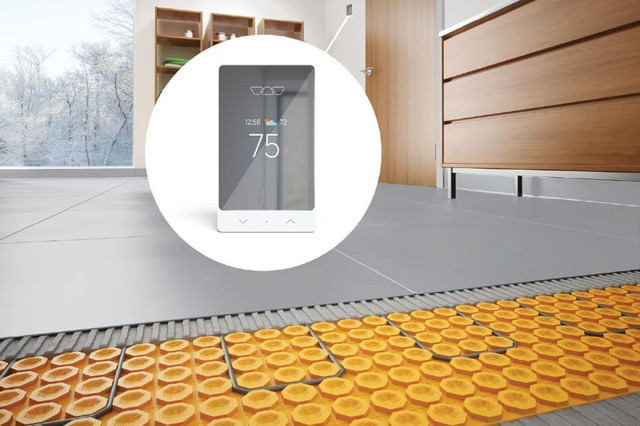 New from Schluter®! DITRA-HEAT Smart Thermostat for Your DITRA-HEAT Floor Warming - DITRA-HEAT-E-RS1 in Floors & Walls - Image 4