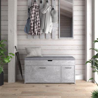August Grove Brodench Upholstered Storage Bench
