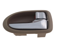 Door Handle Front Inner Passenger Side Mazda Mpv 2000-2003 Beige With Chrome , MA1353106