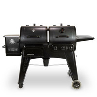 Pit Boss® Navigator Pellet / Gas Combo Grill PB1230G ( Propane )  Cooking Area: 1,084 SQ. IN. includes a Cover