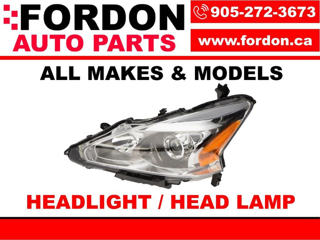 Headlights Head Lamp Lights - All Makes Models  - Brand New in Auto Body Parts in Ontario