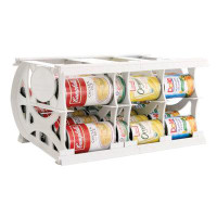 Shelf Reliance Shelf Reliance® Cansolidator Rotational And Adjustable Pantry 40 Can Food Holder