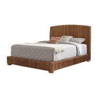 Bayou Breeze Aurella King Size Standard Bed in Brown
