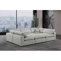 Meridian Furniture USA 120" Modular Sofa