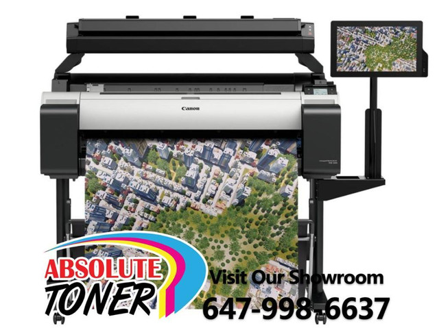 $154.68/month. NEW Canon ImagePROGRAF TM-300 MFP L36ei 36 inch Large Format Imaging System Wide Scanner w/ Stand bracket in Printers, Scanners & Fax in Ontario
