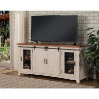 Rosalind Wheeler Kinsella Solid Wood TV Stand