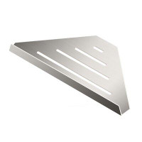 Gatco Elegant 9" L Wall Mount Stainless Steel Corner Shower Shelf