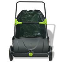 NEW 21 IN PUSH LAWN SWEEPER & COLLECTION BAG WTS00121